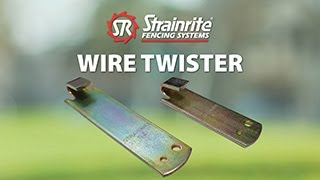 Strainrite  Wire Twister [upl. by Udell]