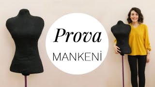 PROVA MANKENİ YAPIMI  DIY Duct Tape Mannequin [upl. by Eleazar]