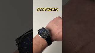 Casio MTPE180L  Cheap Dress Watch Under 80  Wrist Roll [upl. by Ahsaek]