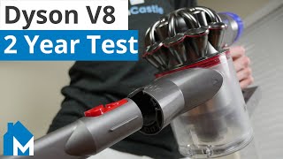 Dyson V8 Review — 2 Year Usability Test [upl. by Marabel37]