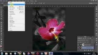 How to do spot colour in Photoshop tutorial [upl. by Bowler824]