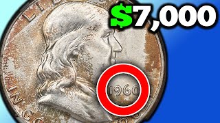 How much is a 1960 Silver Franklin Half Dollar Worth [upl. by Dnalevets]