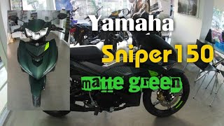 Sniper 150  2019  Matte Green [upl. by Olyhs]