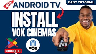 How to Install VOX Cinemas App on Android TV 2024 Without Google Play Store [upl. by Ainalem502]