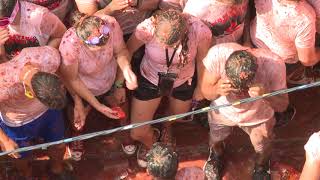 Tomatina 2018 Buñol Spain [upl. by Benni]