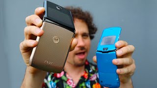 Tengo el teléfono Motorola que se dobla 😱  ¿Regresó la leyenda  Moto Razr 2020 [upl. by Kcirrag]