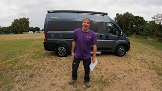 Hymer CamperVan Review  FIXED BED [upl. by Sancho]