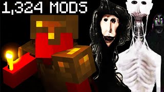 Surviving 100 Days Of EVERY SINGLE Horrifying Minecraft Horror Mod [upl. by Siraval]