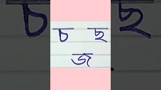 Bengali handwriting practice।। Banjonborno writing ।।Bangla bornomala lekha।।shorts [upl. by Aicenav553]