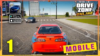 Drive Zone Online Android Gameplay  Part 1 [upl. by Saffian755]