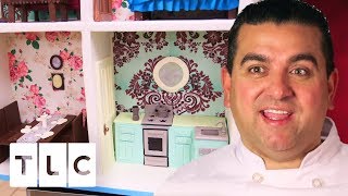 Super Detailed LifeSize Dollhouse Cake  Cake Boss [upl. by Ateekahs837]