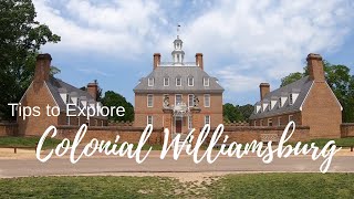 Colonial Williamsburg Tips amp Tricks  First Landing State Park  Full Time RV Living [upl. by Einaffyt]