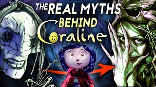 The Creepy Real Myths amp Lore Behind Coraline Explained  Coraline Theory  Analysis [upl. by Nel]