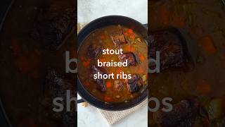 StoutBraised Beef Short Ribs Stew Recipe [upl. by Hungarian]