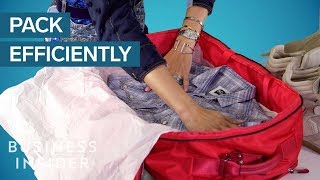 How To Pack Your Suitcase More Efficiently [upl. by Humfrey]