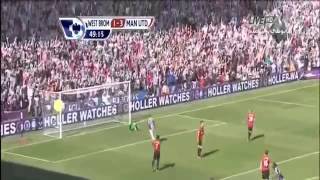 Manchester United 55 West Brom 2013 Full Goals amp Highlights [upl. by Georgy]