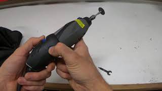 HOW ATTACH A GRINDER ON A DREMEL ROTARY TOOL  SAFETY TIPS [upl. by Eerihs]