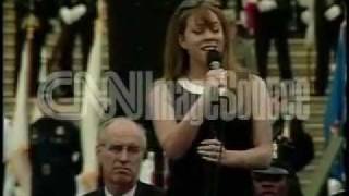 Mariah Carey  Hero  Live Capitol Hill Washington May 1996 [upl. by Dyann705]