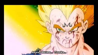 MAJIN VEGETA vs MAJIN BUU  Sacrifice de VEGETA Japanese VOSTFR [upl. by Frankhouse]