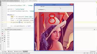 OpenCV Python Tutorial For Beginners 12  How to Bind Trackbar To OpenCV Windows [upl. by Finnigan]