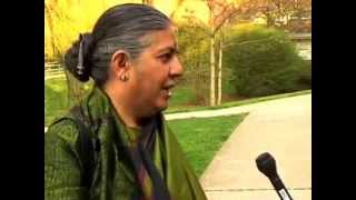 Vandana Shiva Interview about Ecofeminism [upl. by Aneehsat402]