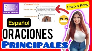 ✅​ORACIONES Principales y Secundarias  𝙚𝙣 1 𝙢𝙞𝙣𝙪𝙩𝙤 😎​🫵​💯​ Español [upl. by Goddart781]