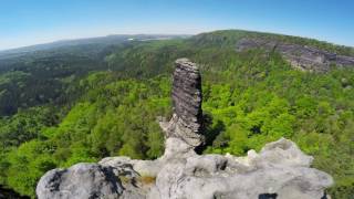 Prebischtor Wilde Klamm Edmundsklamm POV Rundwandertour Hrensko Böhmische Schweiz Sächsische Schweiz [upl. by Magdau]