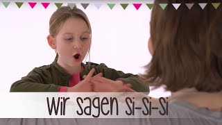 Wir sagen SiSiSi  Klatschspiele Anleitung Kinderlieder [upl. by Rutherfurd]