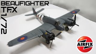 Airfix 172 Bristol Beaufighter TFX  Full Build [upl. by Sivrad]