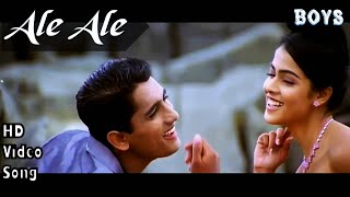 Ale Ale  Boys HD Video Song  HD Audio  SiddharthGenelia  ARRahman [upl. by Ttenaej]