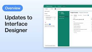 Interface Designer Updates  Airtable [upl. by Claudianus]