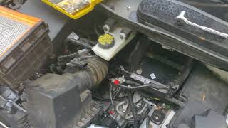 Ford transit connect battery change [upl. by Eeresed]