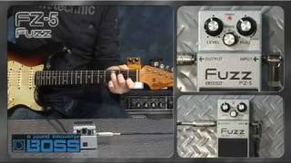 BOSS FZ5 Fuzz BOSS Sound Check [upl. by Alleuol]