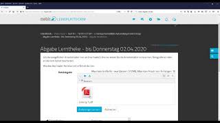 Dateiabgabe in mebis  Tutorial für Schüler [upl. by Afatsum296]