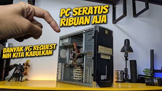 PC 100 RIBUAN INI KITA BELI UNTUK MAIN GAME INTERNETAN amp NONTON FILM  INTEL PENTIUM 4 [upl. by Curkell]