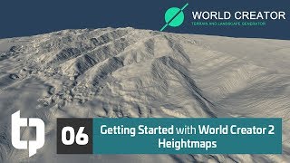 06  Getting Started with World Creator 2  Heightmaps [upl. by Saucy606]