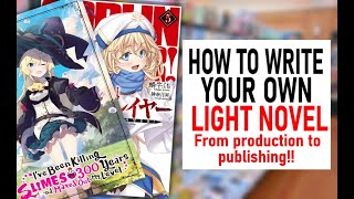 How To Write A Light Novel In English From Start To Finish OELN [upl. by Aled470]