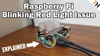 Blinking Red Light Issue with the Raspberry Pi 3 3B amp 4EXPLAINEDBy TH [upl. by Ojeibbob544]