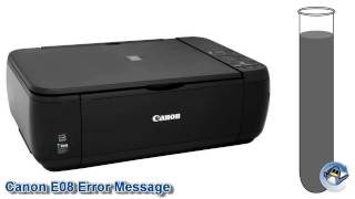 What is the Canon E08 Error Message [upl. by Stav]