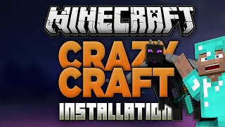 How to Install Crazy Craft 30 in Minecraft Modpack Installation [upl. by Benton]