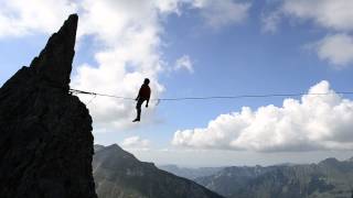 Highlines dans les Gastlosen [upl. by Shreve31]