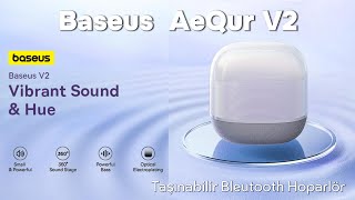 Baseus AeQur V2 Taşınabilir Bluetooth Hoparlör [upl. by Traver]