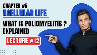 what is poliomyelitis very easy explanation chapter 5 class 11th lacture 12 [upl. by Alexia]