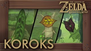 Zelda Breath of the Wild  All Korok Seeds Central Tower Locations 463  552 [upl. by Ahsinyt]