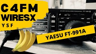 C4FM WiresX on a Yaesu FT991A Easy Op [upl. by Enyleuqcaj]