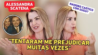 Alessandra Scatena revela detalhes de namoro com Gugu salário no SBT e mais Difícil andar na rua [upl. by Rosemari]