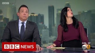 California earthquake ‘I think we need to get under the desk’  BBC News [upl. by Anoiuq]