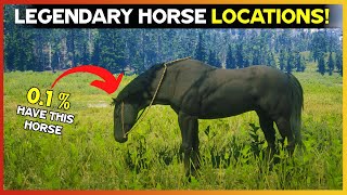 Get The Legendary Horse with Locations  RDR2 [upl. by Prisilla]