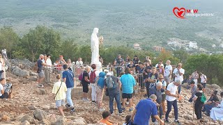 Medjugorje live from Apparition Hill [upl. by Nnylatsyrk]