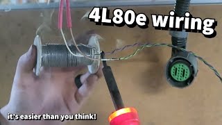 Wiring A 4L80e Swap For almostFREE [upl. by Cinda]